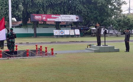Kodim 0712/Tegal Gelar Upacara Peringatan Hari Lahir Pancasila Tahun 2025