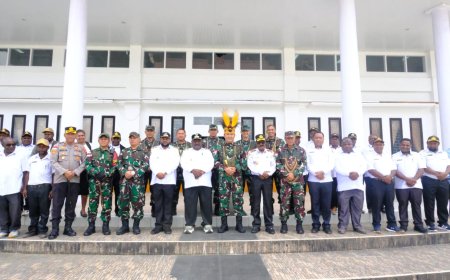 TNI Bangun Akses Air Bersih dan MCK di Lanny Jaya, Danrem 172/PWY: Kami Dukung Penuh Program Bupati