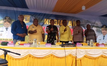 Dandim Jayapura Dukung Program Walikota Jayapura Turun Kampung Wujudkan Komitmen Membangun Dari Pinggiran
