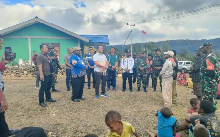 Danrem 172/PWY Tinjau Lokasi Pembangunan Kodim di Oksibil, Masyarakat Adat Sambut Baik dan Harapkan Putra Daerah Jadi Prioritas