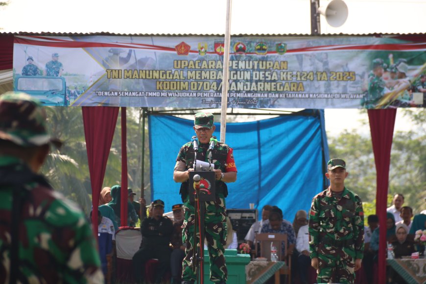 TMMD Sengkuyung Tahap II Banjarnegara Resmi Ditutup Jembatan Baru Hadirkan Harapan Baru di Kaliajir