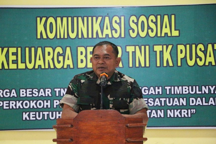 Kodim Jayapura Gelar Komsos Virtual Dengan Keluarga Besar TNI Pererat Sinergi dan Cegah Disintegrasi Bangsa