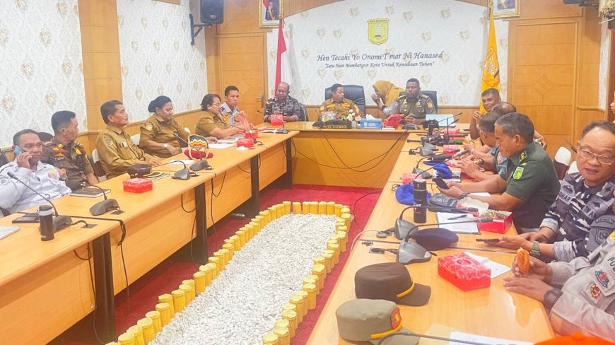 Kodim Jayapura Dukung Pembentukan Tim Terpadu Keamanan Kota Jayapura