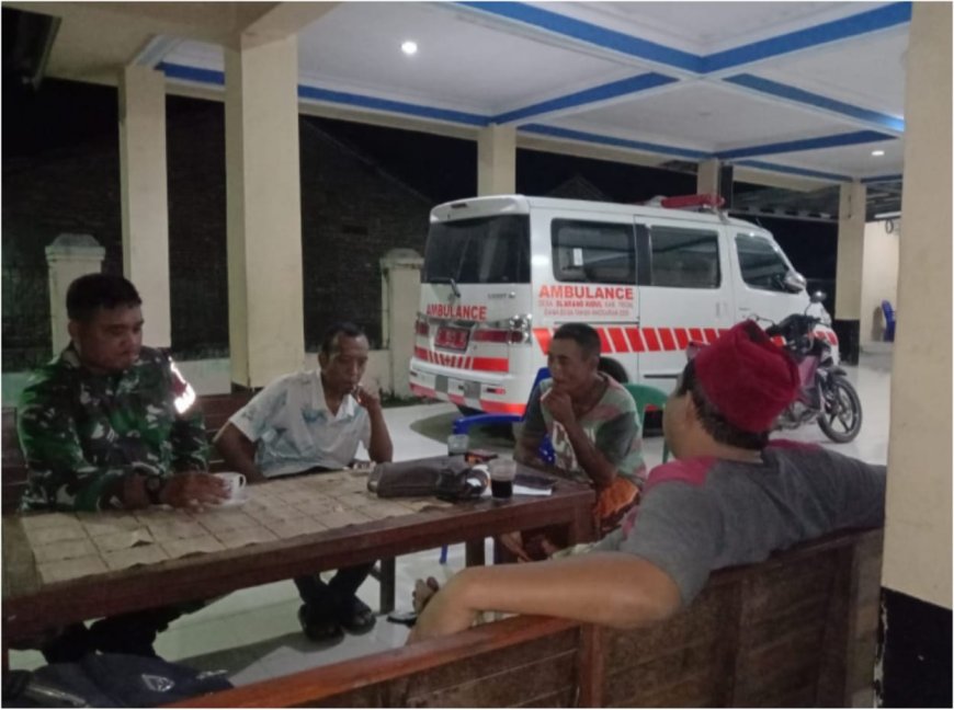 Pembinaan Teritorial oleh Babinsa Desa Slarang Kidul Kodim 0712/Tegal