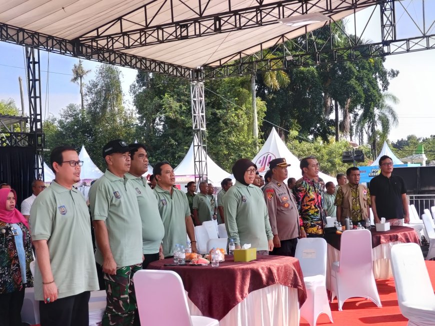 Kasdim 0712 Tegal Hadiri Puncak Peringatan Hari Lingkungan Hidup Sedunia Tingkat Kabupaten Tegal Tahun 2025