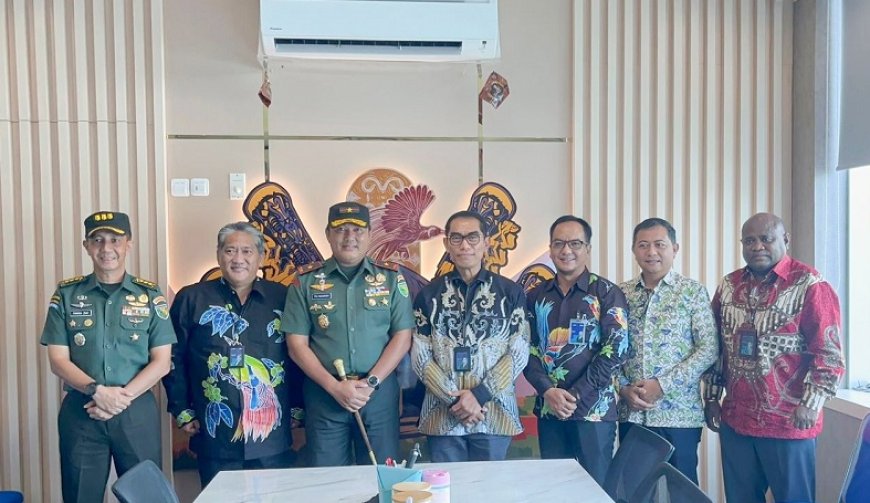 Silaturahmi Hangat Danrem 172/PWY dan BRI Jayapura, Sinergi untuk Papua