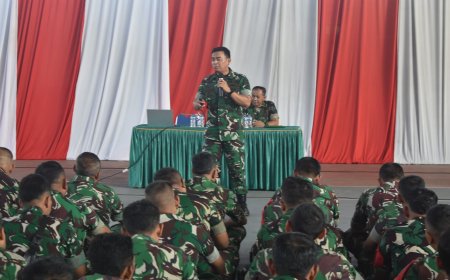 Jam Komandan, Dandim 0712 Tegal Tekankan Profesionalisme, Akhlak, dan Peran Sosial Prajurit serta PNS