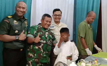 Khitan Massal "Khitan Ceria" Wujud Kolaborasi Sosial PLN, TNI AD, dan TNI AL di Kota Tegal