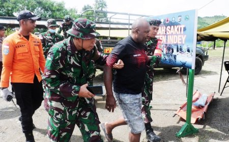 Kodim Jayapura Gelar Latihan Penanggulangan Bencana, Perkuat Respons Cepat di Wilayah Rawan
