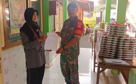Gizi Gratis, Masa Depan Berkualitas: TNI Hadir di Tengah Anak-anak Slawi