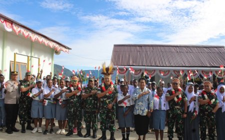 100 Hari Menjabat, Danrem 172/PWY Tekankan Ketulusan dan Disiplin Prajurit di Tolikara