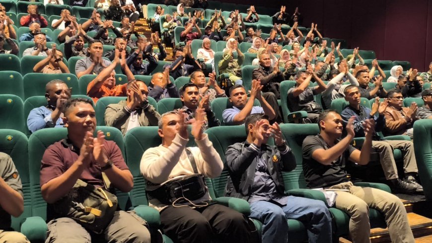 Kodim 0712/Tegal Gelar Nobar Film “Believe” Bersama Dandim di DP Mall Semarang