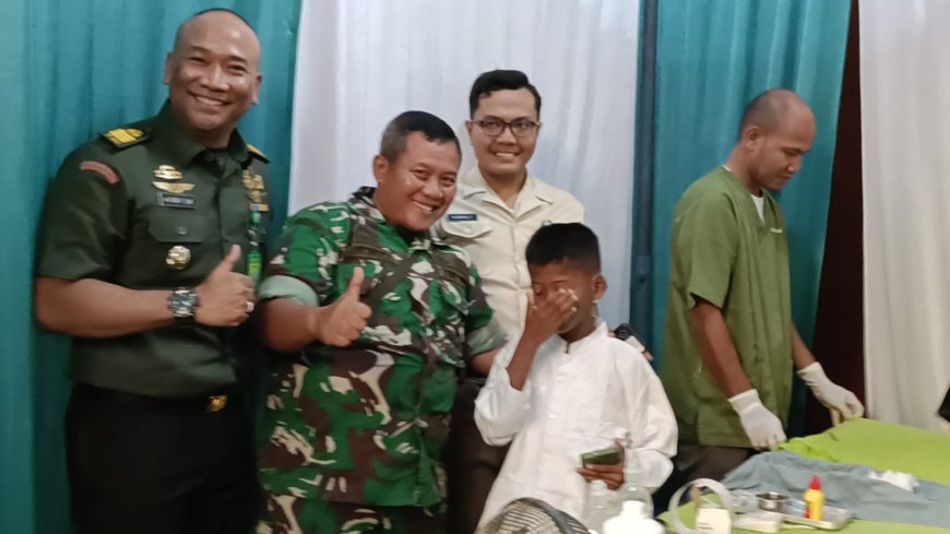 Khitan Massal "Khitan Ceria" Wujud Kolaborasi Sosial PLN, TNI AD, dan TNI AL di Kota Tegal