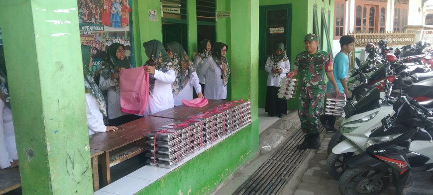 Koramil 17 Balapulang Dampingi Distribusi Makanan Bergizi Gratis (MBG) Untuk Ribuan Siswa di Kecamatan Balapulang