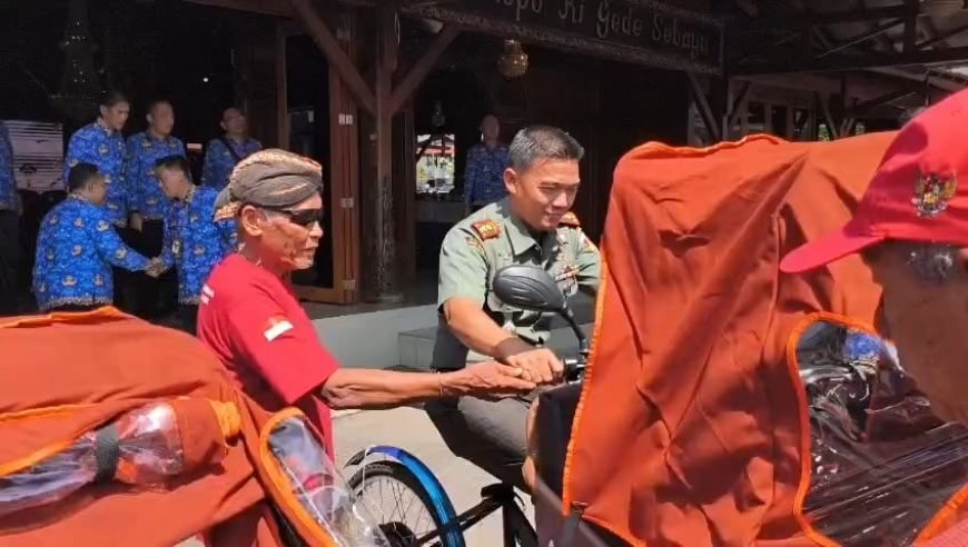 Bukan Hanya Pengamanan, TNI Turut Kawal Program Sosial Presiden di Kota Tegal