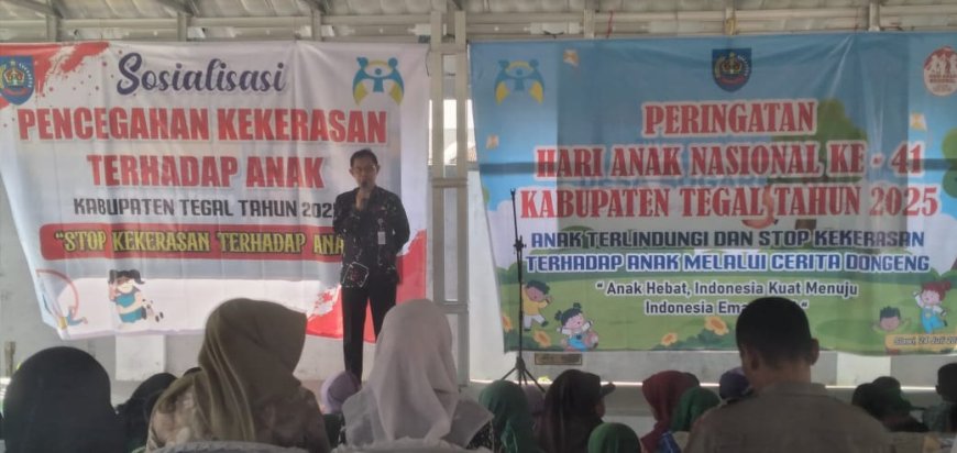 Danramil 11Pangkah Hadiri Peringatan Hari Anak Nasional ke-41 Kabupaten Tegal Tahun 2025