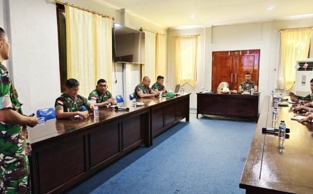 Perkuat Reformasi Birokrasi, Kodim 1701/Jayapura Siapkan Satker Menuju Wilayah Bebas Korupsi (WBK)