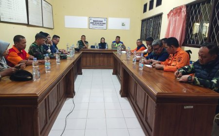 Rapat Darurat Penanganan Longsor Pandanarum
