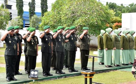 Dandim 1707/Merauke Ikuti Ziarah Rombongan: Bangsa Besar Adalah Bangsa Yang Menghargai Jasa Pahlawannya