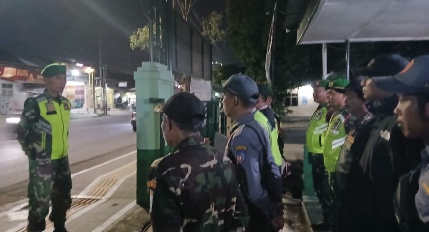 Patroli Mandiri Gabungan di Wilayah Kecamatan Dukuhturi, Berjalan Aman dan Tertib
