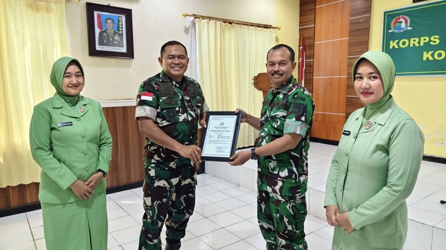 Dandim 1701/Jayapura Pimpin Korps Raport Pindah Satuan Pasi Ops Menjadi Kasdim 1716/Tolikara