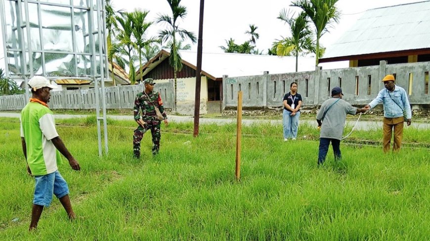 Dukung Pemberdayaan Ekonomi Warga, Babinsa Arso Siap Kawal Pembangunan Koperasi Merah Putih