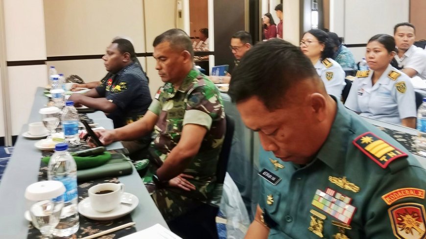 Perkuat Sinergi Lintas Sektor, Kodim 1701/Jayapura Dukung TIMPORA Dalam Pengawasan Orang Asing