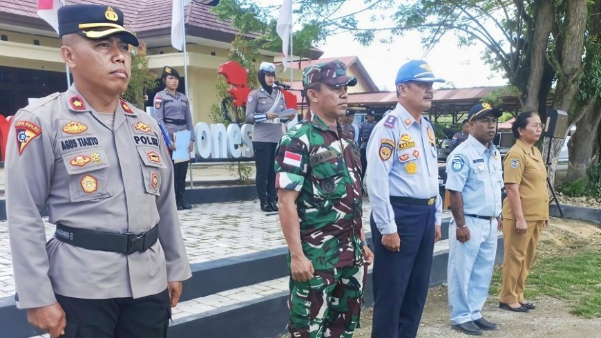 Kodim 1701/Jayapura Siap Bersinergi Dukung Operasi Zebra Cartenz 2025 Untuk Tingkatkan Keselamatan Lalu Lintas