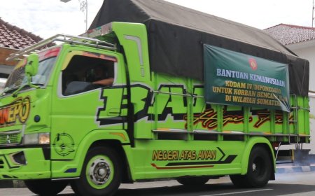 Dari Kodam IV/Diponegoro untuk Aceh dan Sumatera: Uluran Tangan untuk warga yang tertimpa musibah