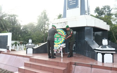 Dandim Banjarnegara Pimpin Ziarah Hari Juang TNI AD 2025