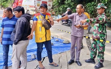 TNI-Polri dan BPBD Gencar Bersihkan Longsor, Akses Vital Jayapura Segera Dibuka