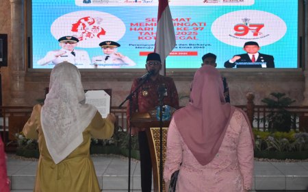 Dandim 0712 Tegal Hadiri Upacara Peringatan Hari Ibu Ke-97 Tahun 2025 Tingkat Kota Tegal