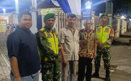 Kodim Tegal Gelar Patroli Gabungan Nataru 2025/2026