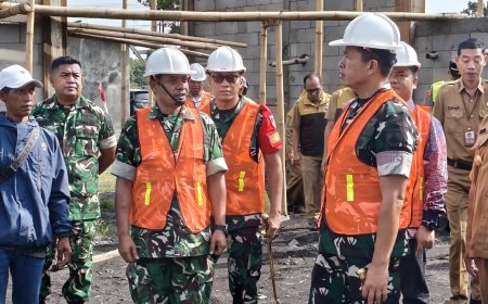 Dukung Program Presiden Prabowo, Danrem 071 Wijayakusuma Tinjau KDKMP di Kabupaten Tegal