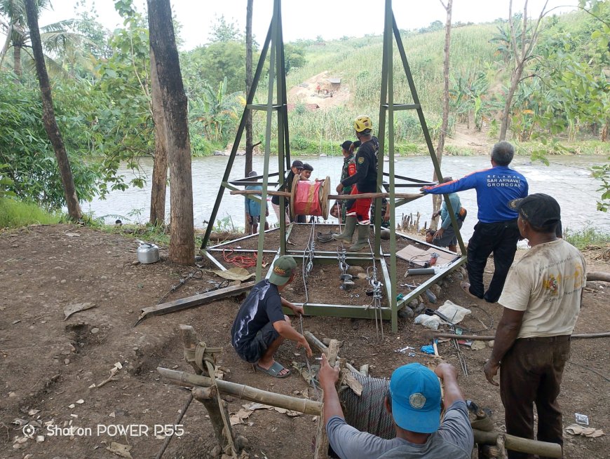 Prajurit Kodam IV/Diponegoro bersinergi hadirkan Jembatan bagi Warga Kalikurmo