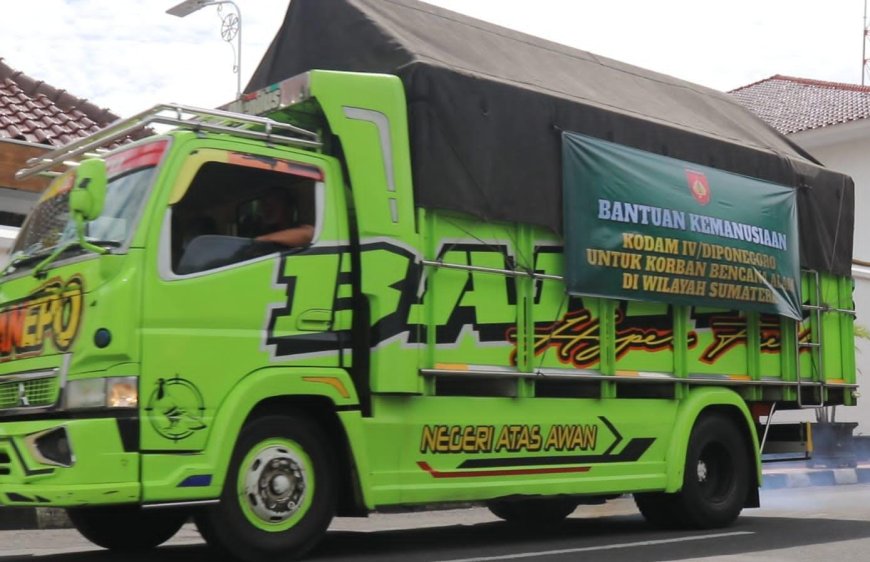 Dari Kodam IV/Diponegoro untuk Aceh dan Sumatera: Uluran Tangan untuk warga yang tertimpa musibah