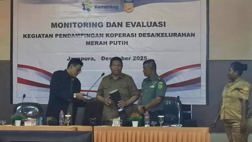 Kodim 1701/Jayapura Siap Kawal Penguatan Ekonomi Kerakyatan Melalui Koperasi Merah Putih