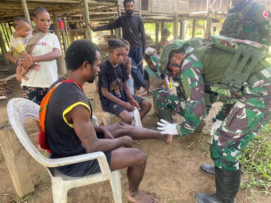 Pelayanan Kesehatan Bergerak, Cara Satgas TNI membantu Masyarakat