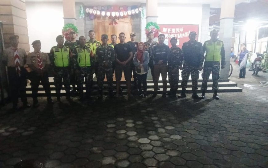 Patroli Gabungan Nataru Kodim 0712 Tegal Berlangsung Aman dan Tertib