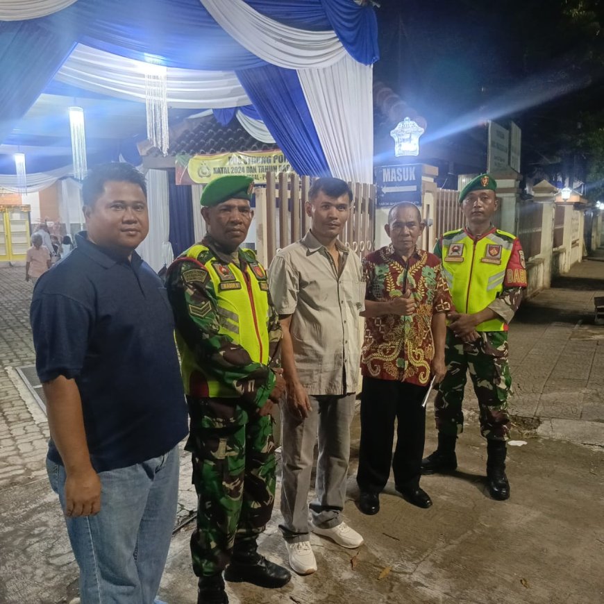 Kodim Tegal Gelar Patroli Gabungan Nataru 2025/2026