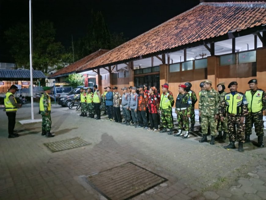 Jamin Keamanan Nataru, Kodim 0712 Tegal Laksanakan Patroli Gabungan