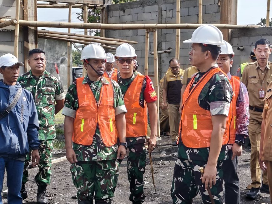 Dukung Program Presiden Prabowo, Danrem 071 Wijayakusuma Tinjau KDKMP di Kabupaten Tegal