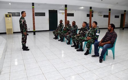 Kodim 1707/Merauke Gelar Do’a Bersama Sambut Malam Pergantian Tahun 2025–2026