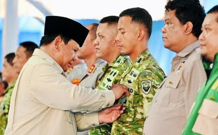 Dandim Merauke Letkol Czi Dili Eko Setyawan Terima Penganugerahan Tanda Kehormatan dari Presiden RI