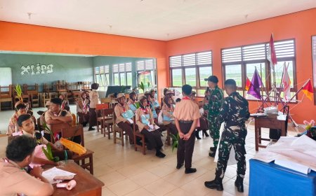 Ster Kodam XXIV/Mandala Trikora Dukung Pembinaan Generasi Muda melalui Asistensi Teknis Navigasi Darat