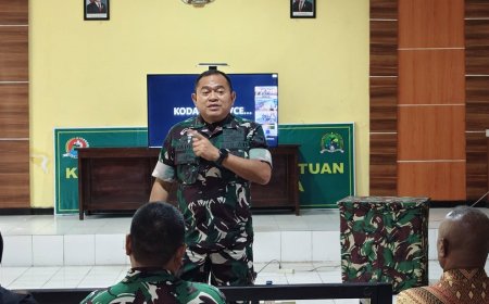 Dandim 1701/Jayapura Dampingi Orang Tua Calon Prajurit Ikuti Pengarahan Pangdam XVII/Cenderawasih