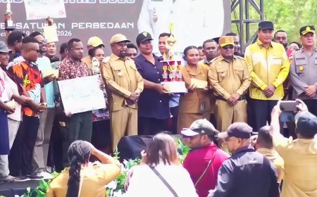 Apresiasi Kodim Jayapura untuk Acara Lepas Sambut Tahun Baru Pemkab Jayapura