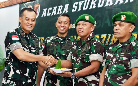 Kodim 1707/Merauke Gelar Syukuran HUT ke-58, Perkuat Sinergi dan Pengabdian Kepada Rakyat
