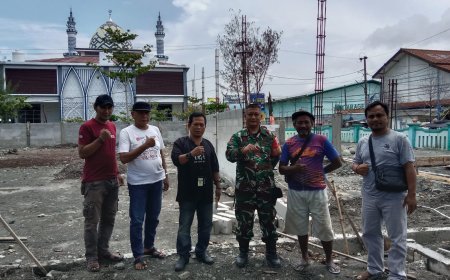 Pembangunan Koperasi Desa/Kelurahan Merah Putih di Kelurahan Mintaragen Terus Berjalan