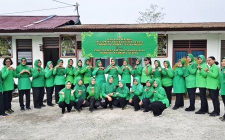 Ketua Persit Kodim Jayapura Sambangi Arso, Gelar Senam Bersama Anggota